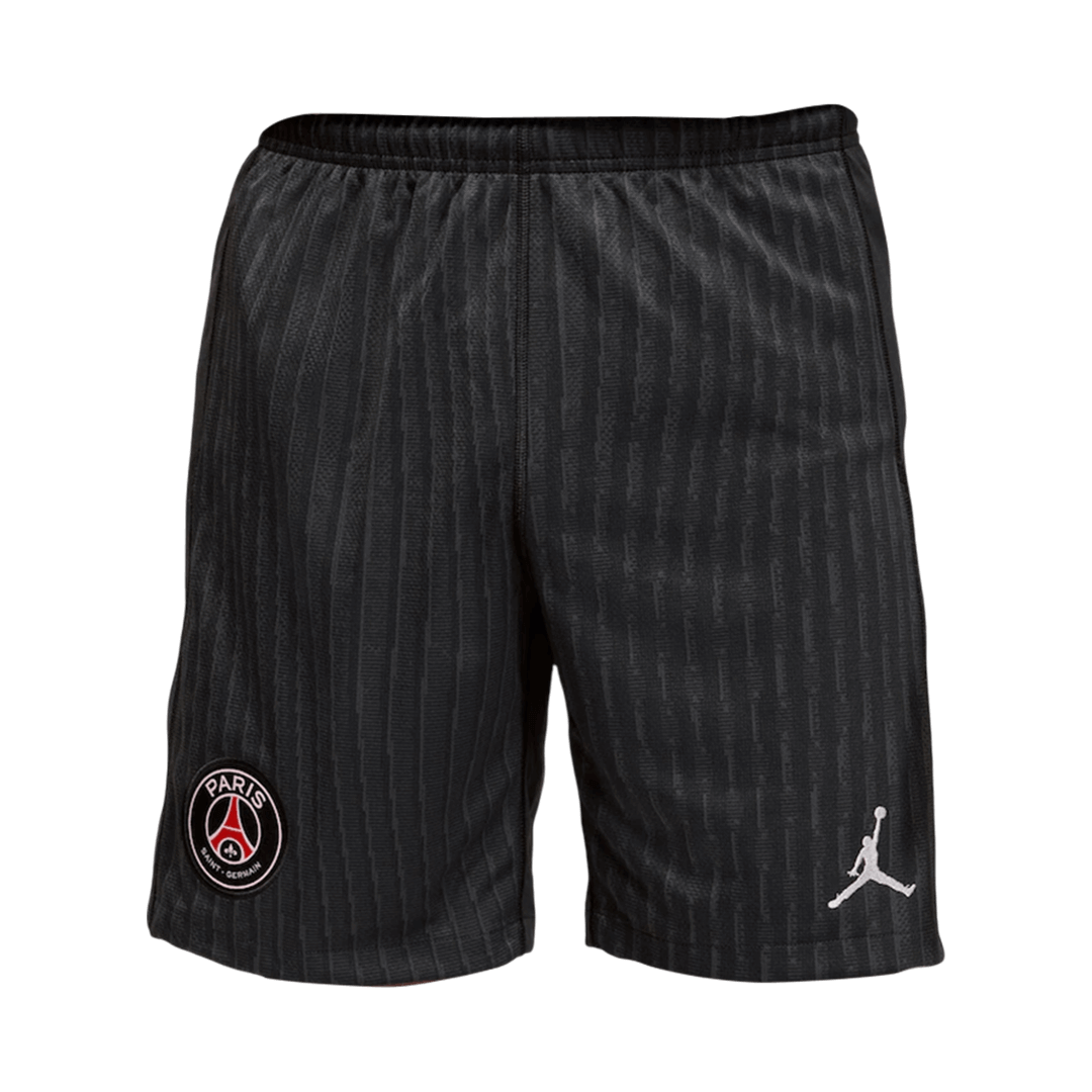PSG Mens Fourth Away Soccer Shorts 2025/26 Black