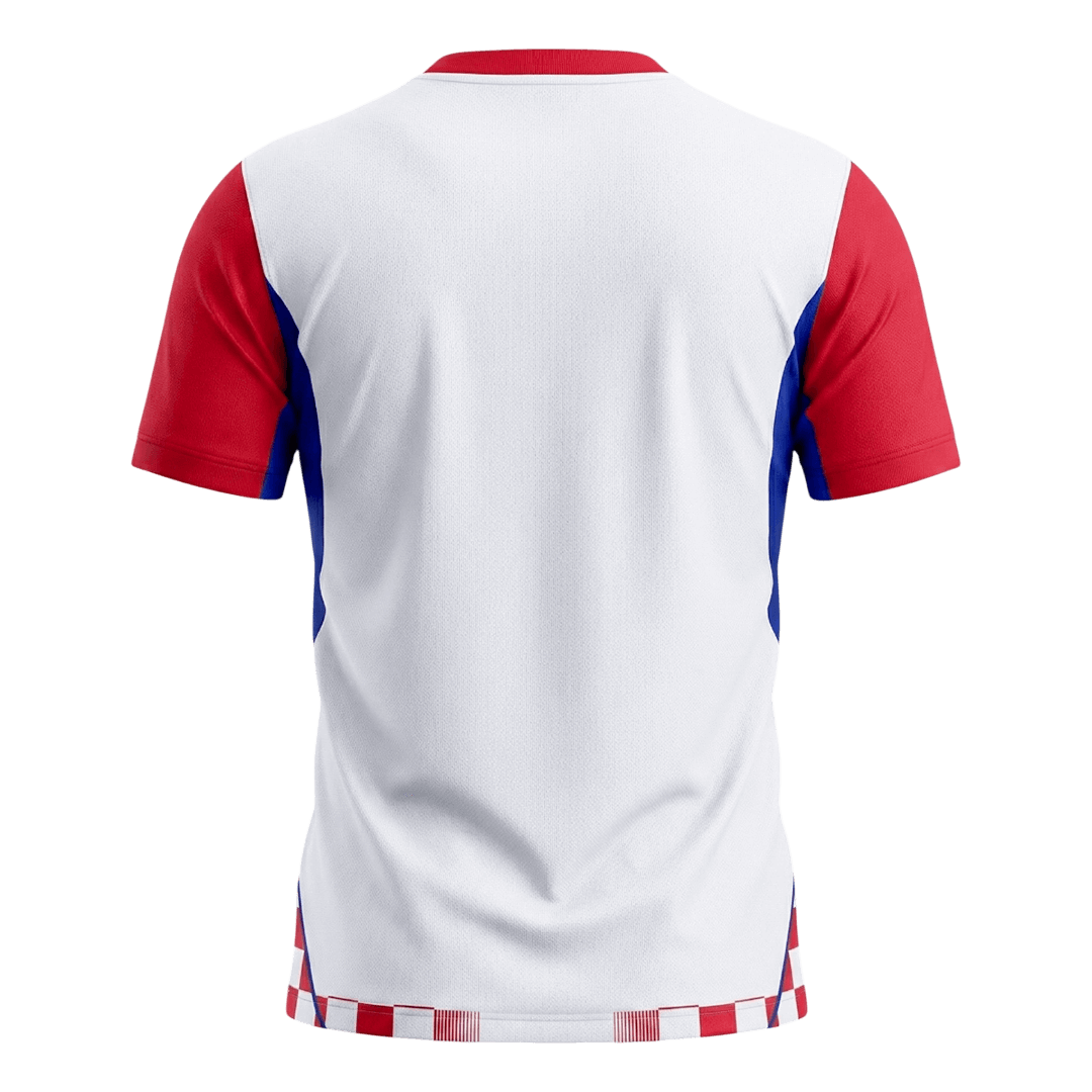Croatia Mens Home Soccer Jersey World Cup 2026 Red&White