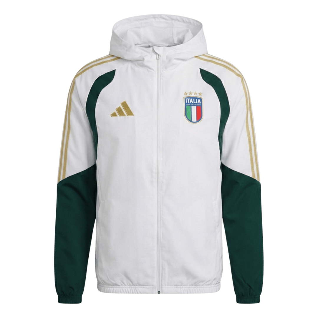 Italy Mens Training Tracksuit Kit 2026 White