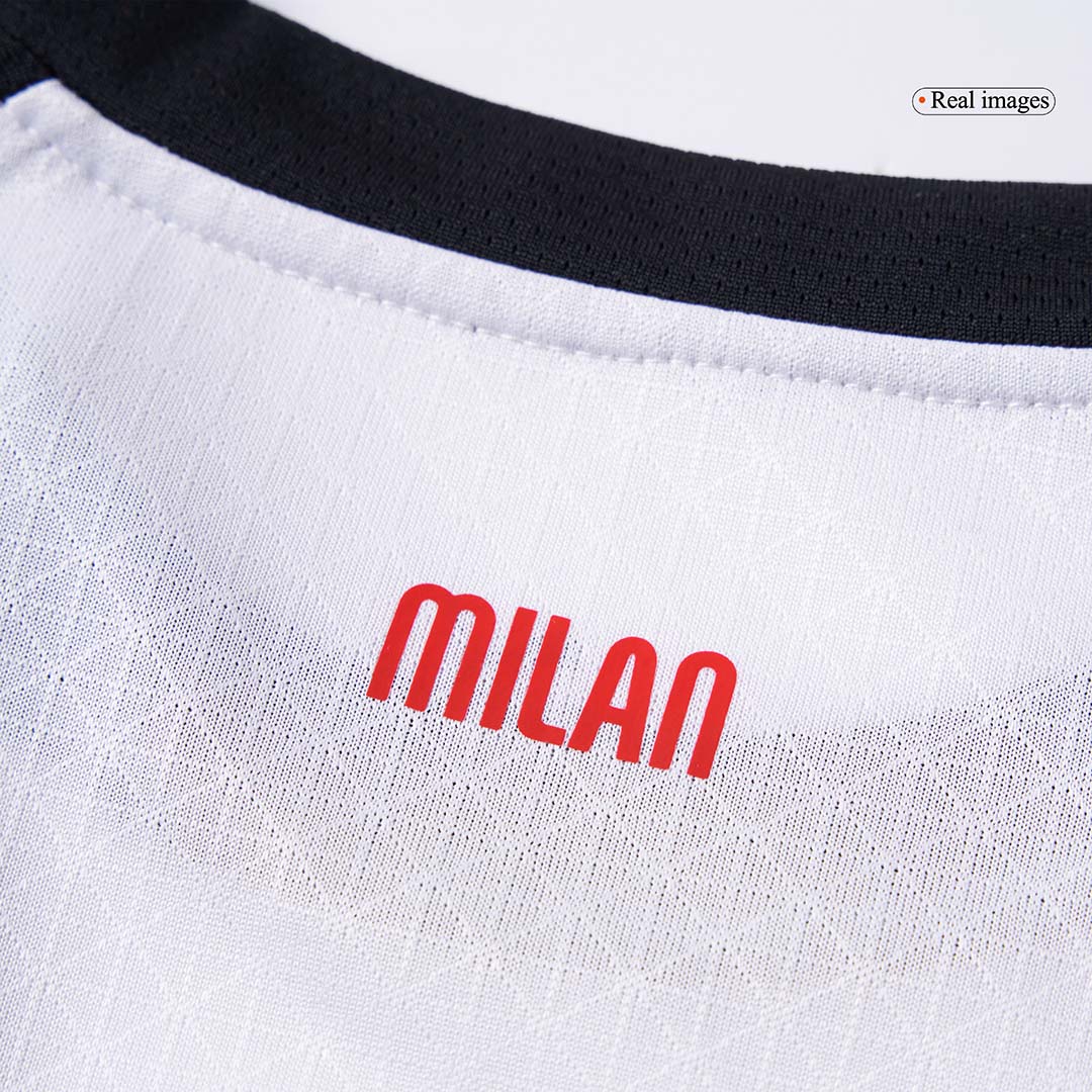 AC Milan Mens Away Soccer Jersey 2025/26 White - Player Version