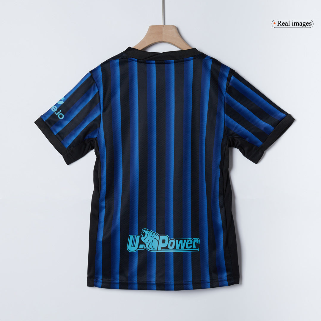 Inter Milan Kids Home Soccer Kit 2025/26 Blue&Black