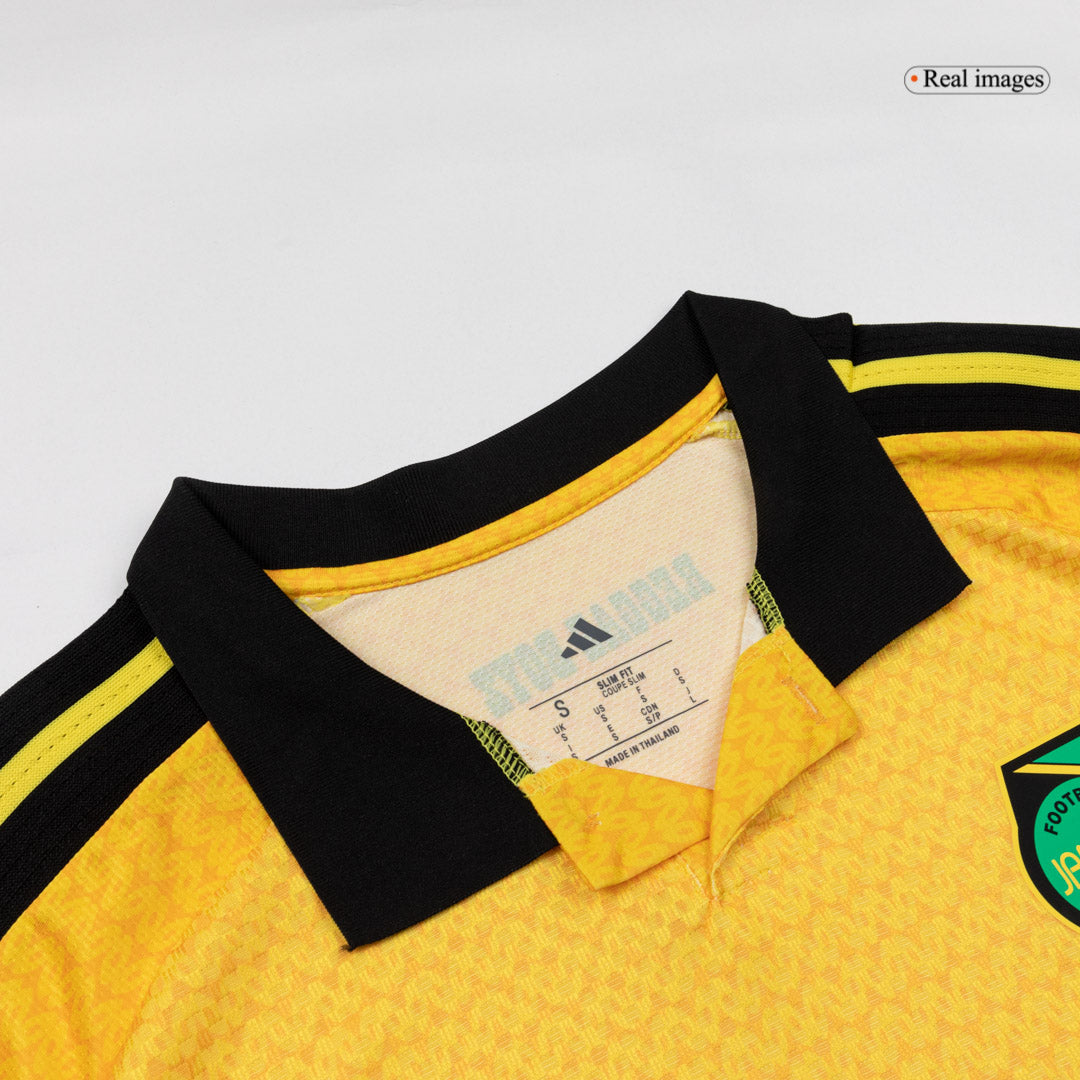 Jamaica Mens Home Soccer Jersey World Cup 2026 Yellow - Player Version