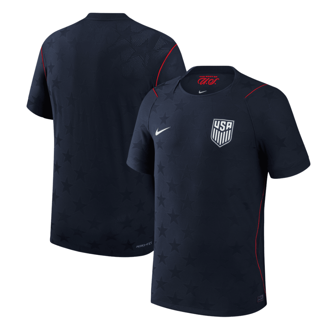 USA Mens Away Soccer Jersey World Cup 2026 Black - Player Version
