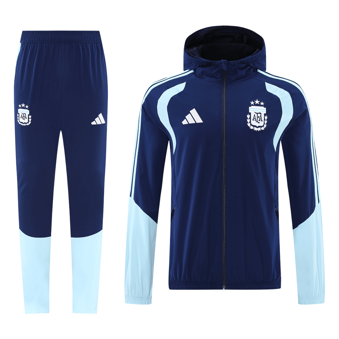 Argentina Mens Training Tracksuit Kit 2026 Navy