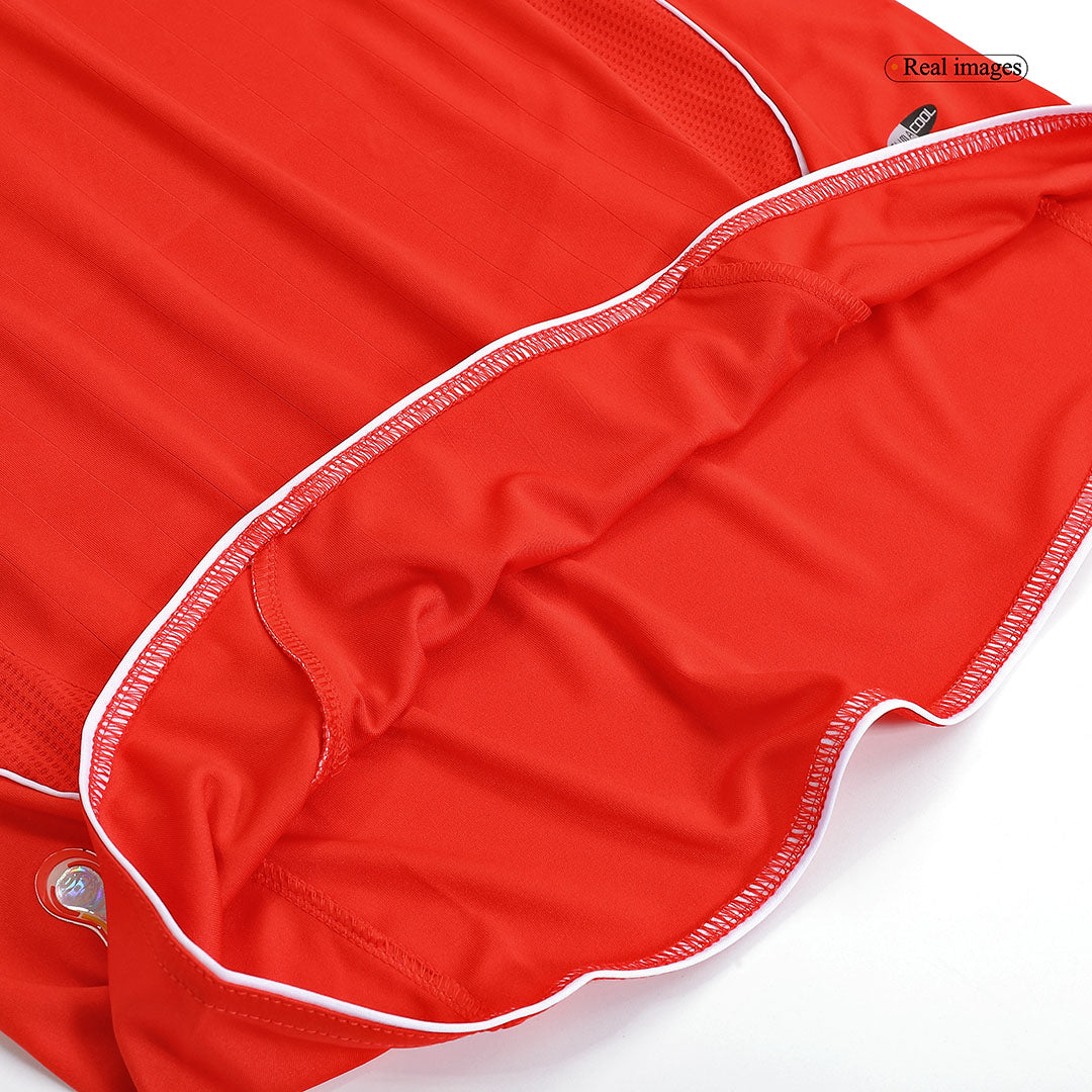 Retro Liverpool Mens Home Soccer Jersey 2006/07 Red