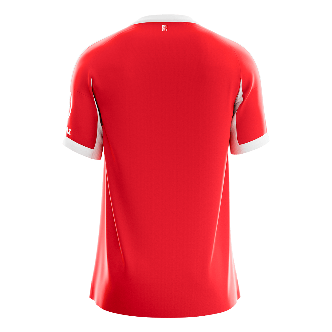 Bayern Munich Mens Home Soccer Jersey 2025/26 Red [PREMIUM]