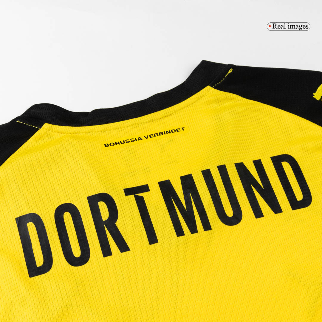 Borussia Dortmund Mens Home Soccer Full Set 2025/26 Yellow