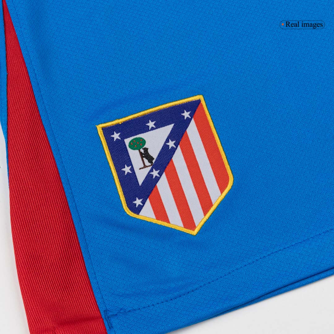 Atletico Madrid Mens Third Away Soccer Kit 2025/26 Blue