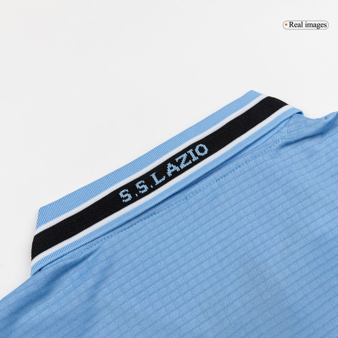Retro Lazio Mens Home Soccer Jersey 1998/99 Blue
