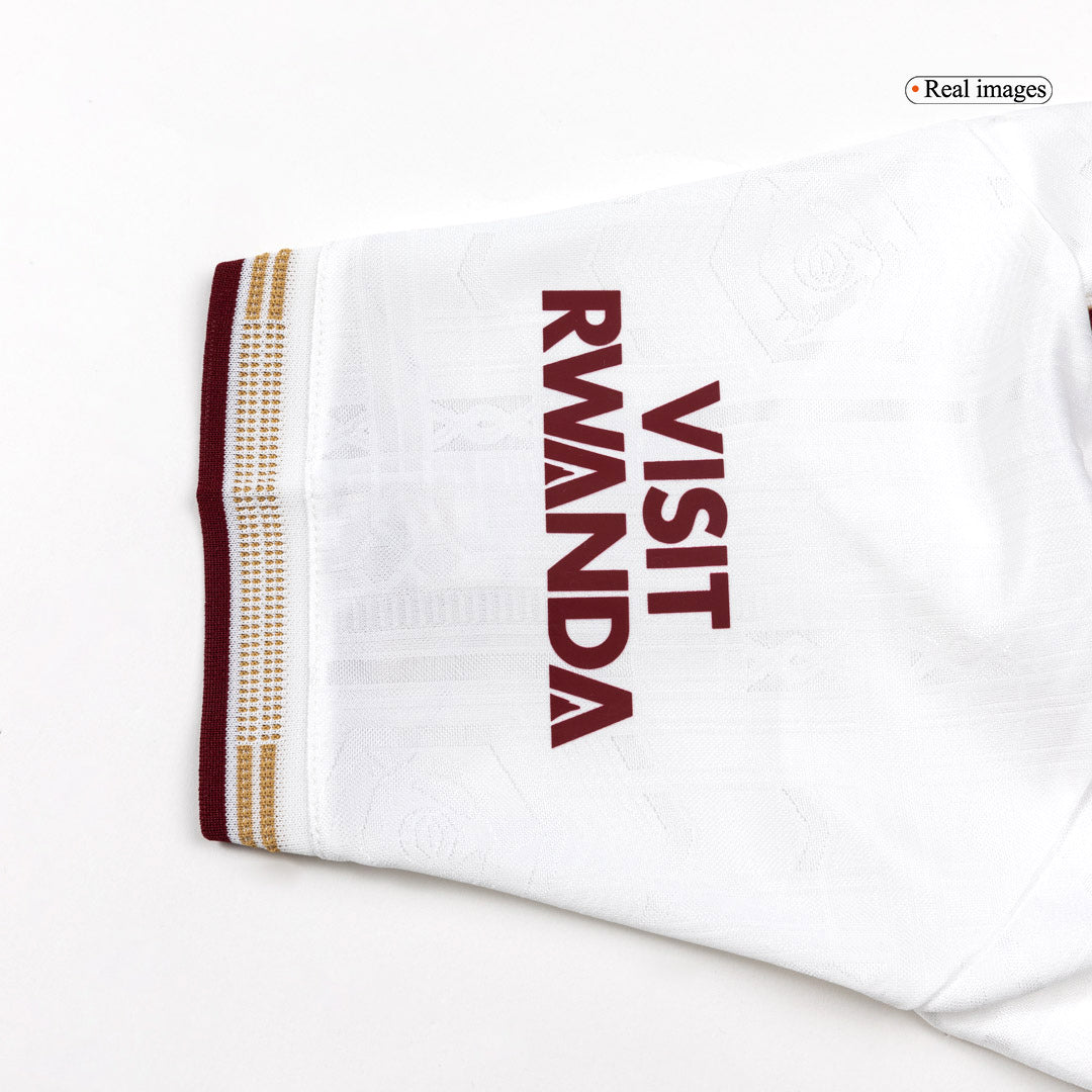 Arsenal Mens Third Away Soccer Jersey 2025/26 White - Player Version