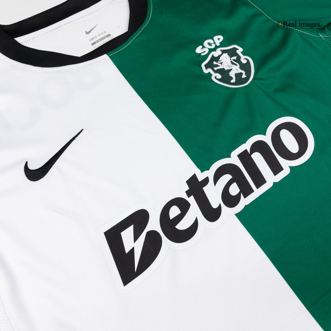 Sporting CP Mens Soccer Jersey 2025/26 White&Green