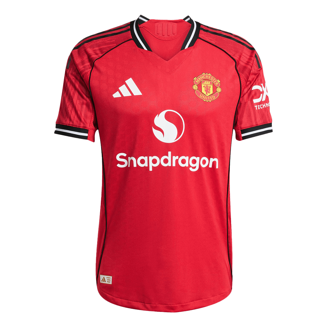 ŠEŠKO #30 Manchester United Mens Home Soccer Jersey 2025/26 Red - Player Version
