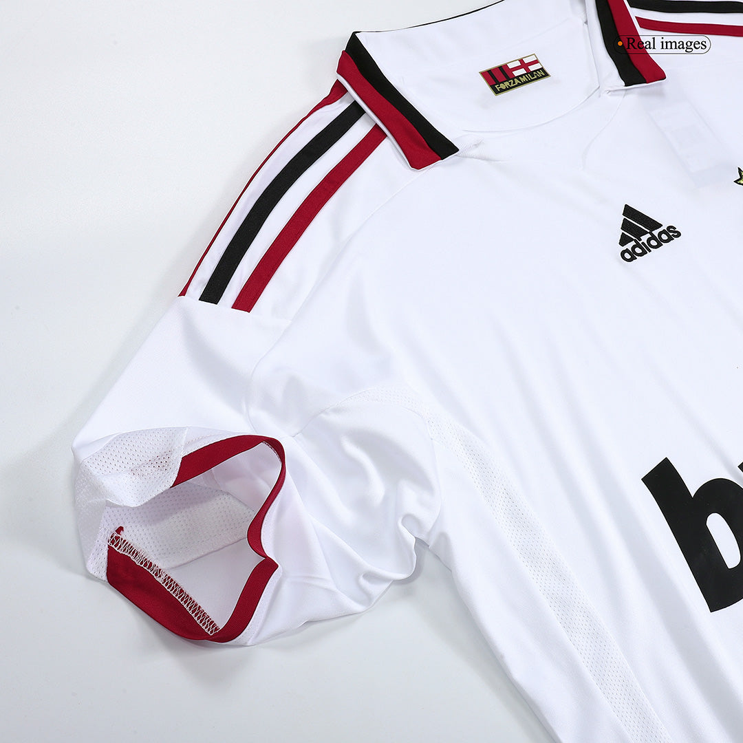 Retro AC Milan Mens Away Soccer Jersey 2009/10 White