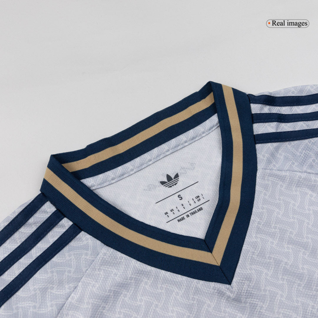 Italy Mens Away Long Sleeve Soccer Jersey World Cup 2026 White