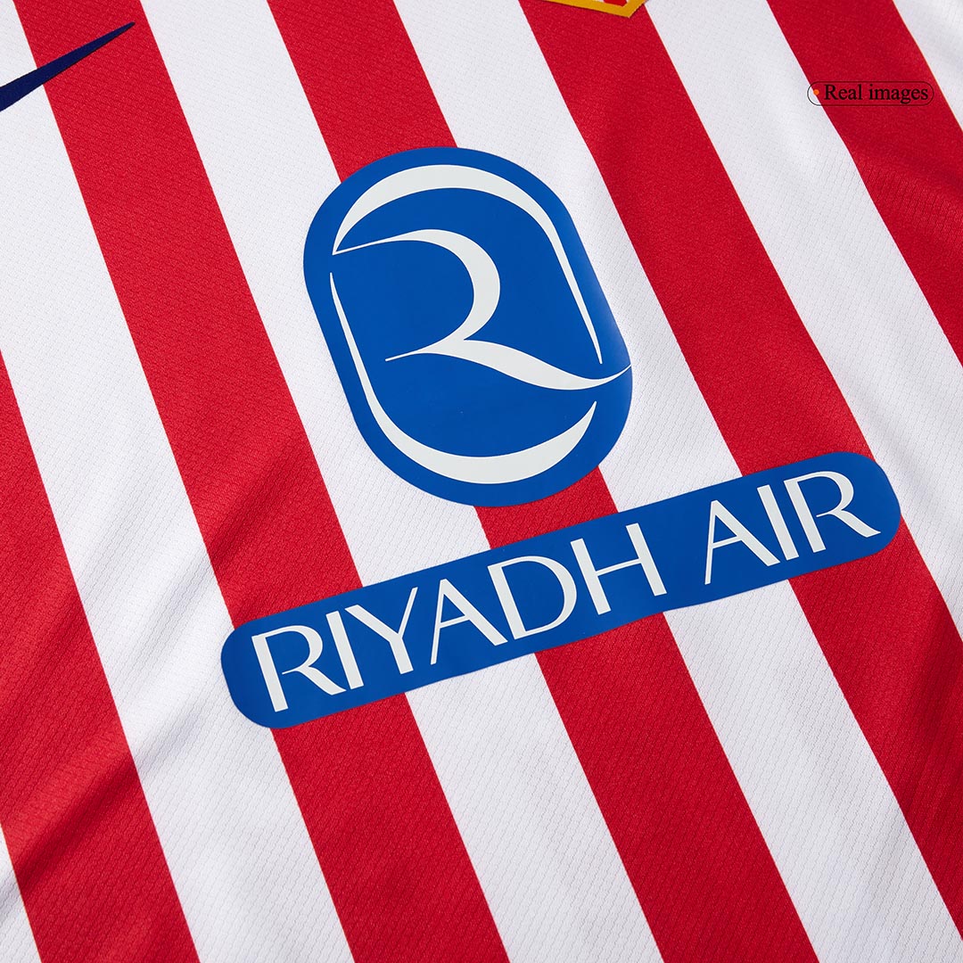 SØRLOTH #9 Atletico Madrid Mens Home Soccer Jersey 2025/26 Red&White