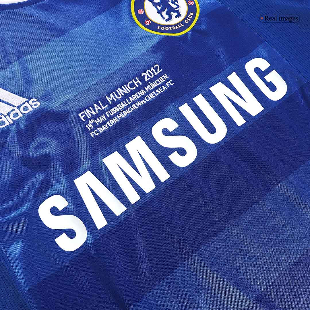 Retro Chelsea Mens Home Soccer Jersey UCL 2011/12 Blue