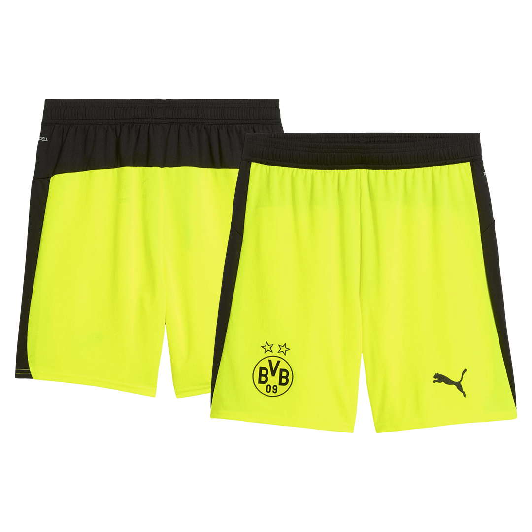 Borussia Dortmund Mens Away Soccer Shorts 2025/26 Green
