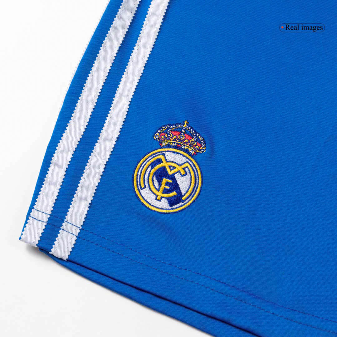 Real Madrid Mens Third Away Soccer Kit 2025/26 Blue