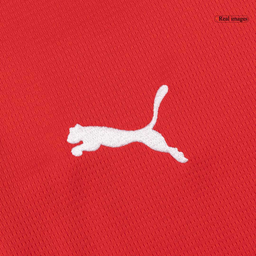 BAUMGARTNER #19 Austria Mens Home Soccer Jersey World Cup 2026 Red
