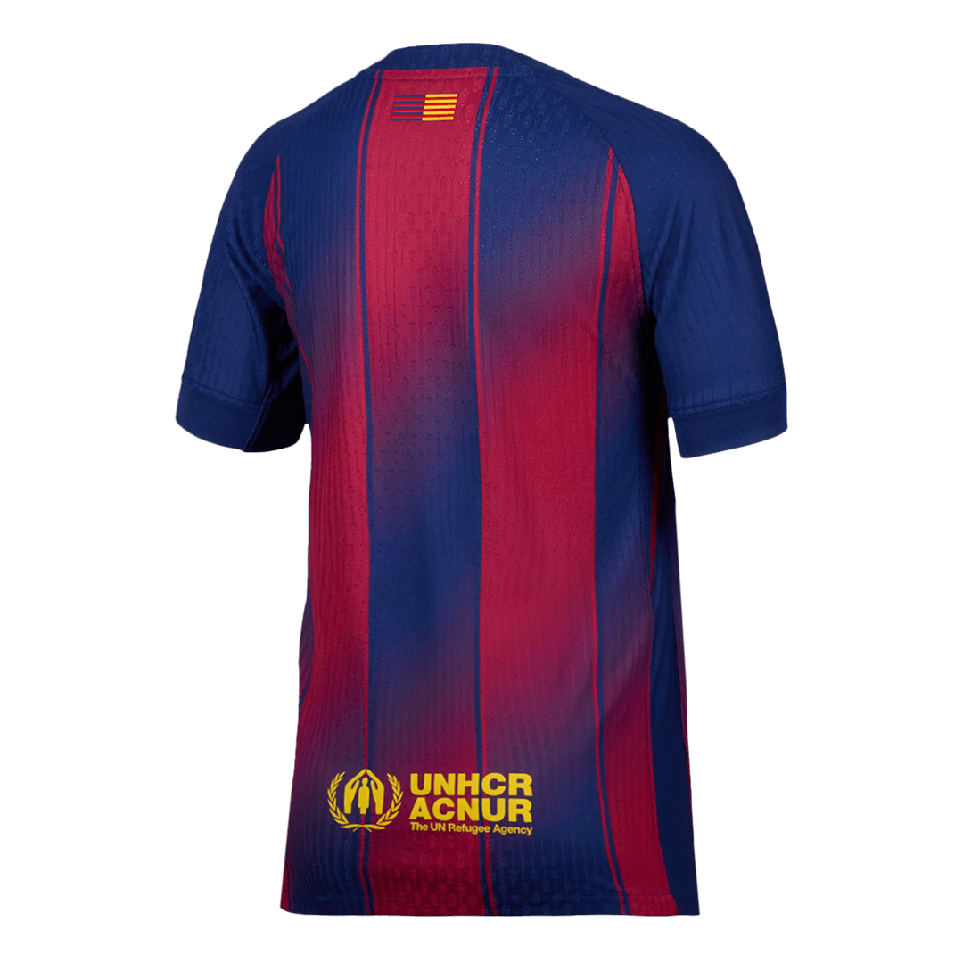 Barcelona Mens Home Soccer Jersey 2025/26 Red&Blue - Player Version