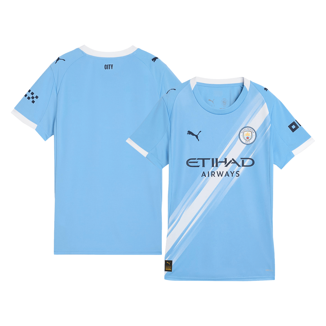 Manchester City Womens Home Soccer Jersey 2025/26 Blue