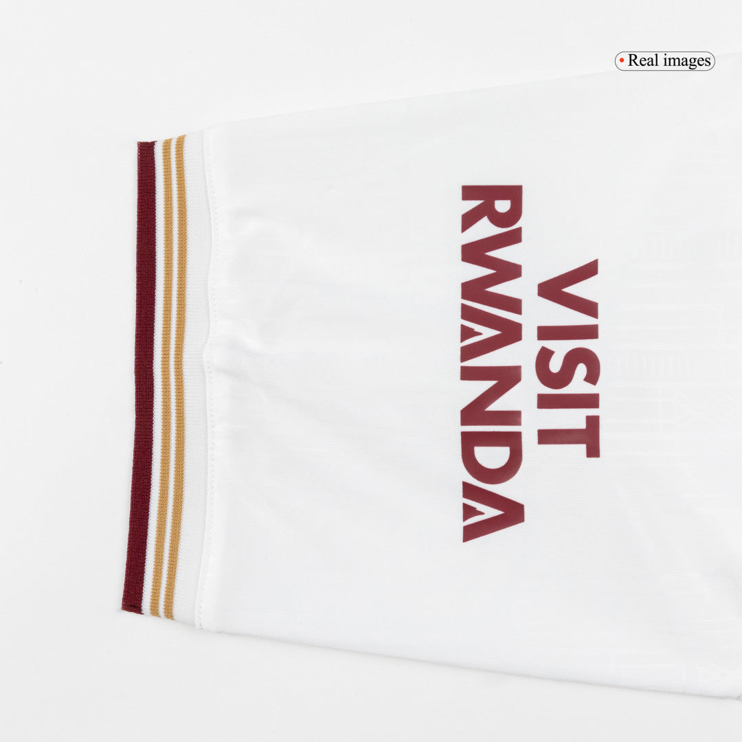 Arsenal Mens Third Away Soccer Full Set 2025/26 White