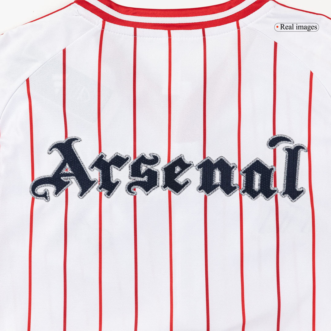 Arsenal Mens Soccer Jersey 2025/26 White