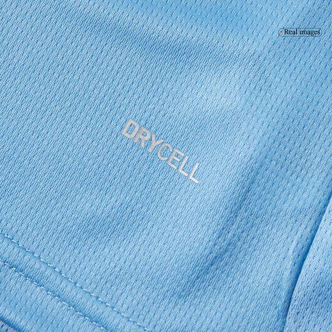 Manchester City Mens Home Long Sleeve Soccer Jersey 2025/26 Blue