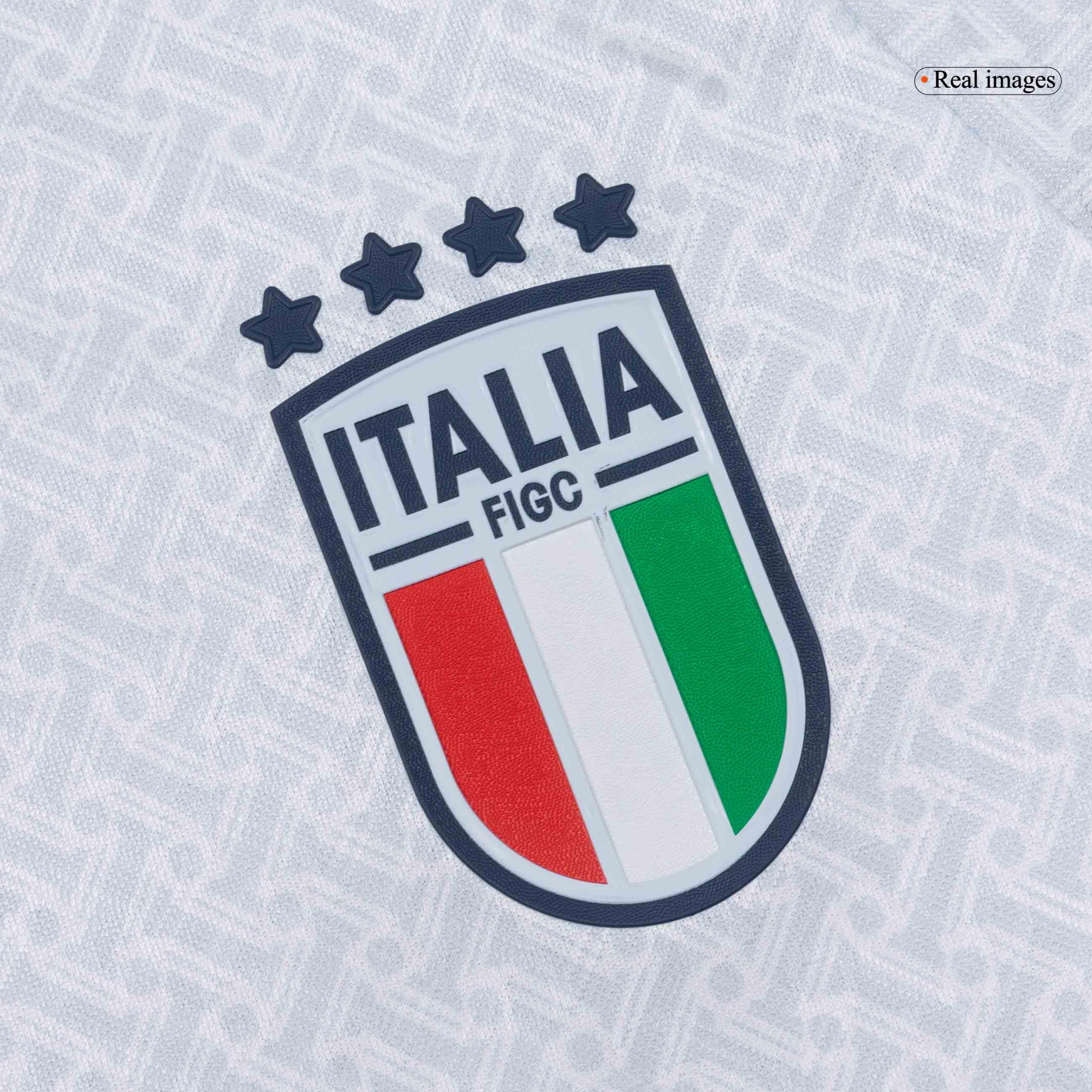 Italy Mens Away Soccer Jersey World Cup 2026 White - Player Version