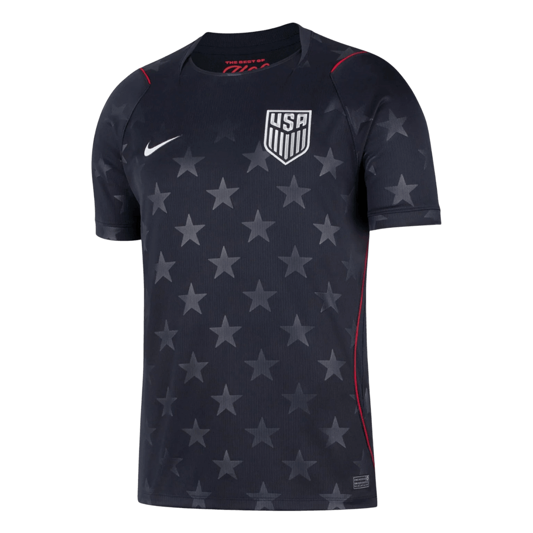 USA Mens Away Soccer Jersey World Cup 2026 Black