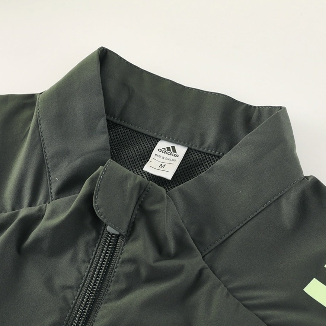 Real Madrid Mens Windbreaker Jacket 2025/26 Green