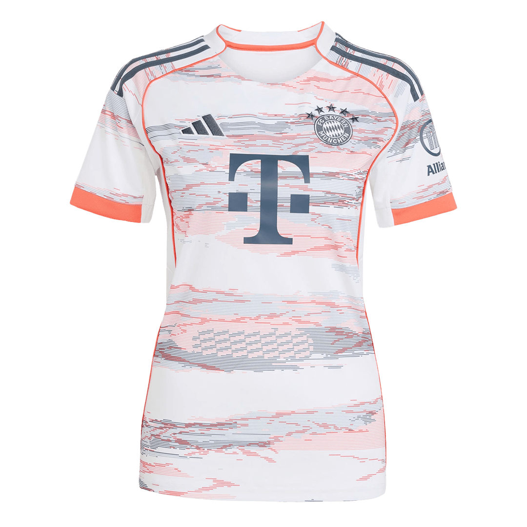 Bayern Munich Womens Away Soccer Jersey 2025/26 White