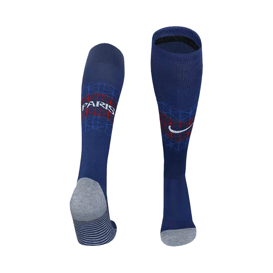 PSG Kids Home Soccer Socks 2025/26 Blue [PREMIUM]