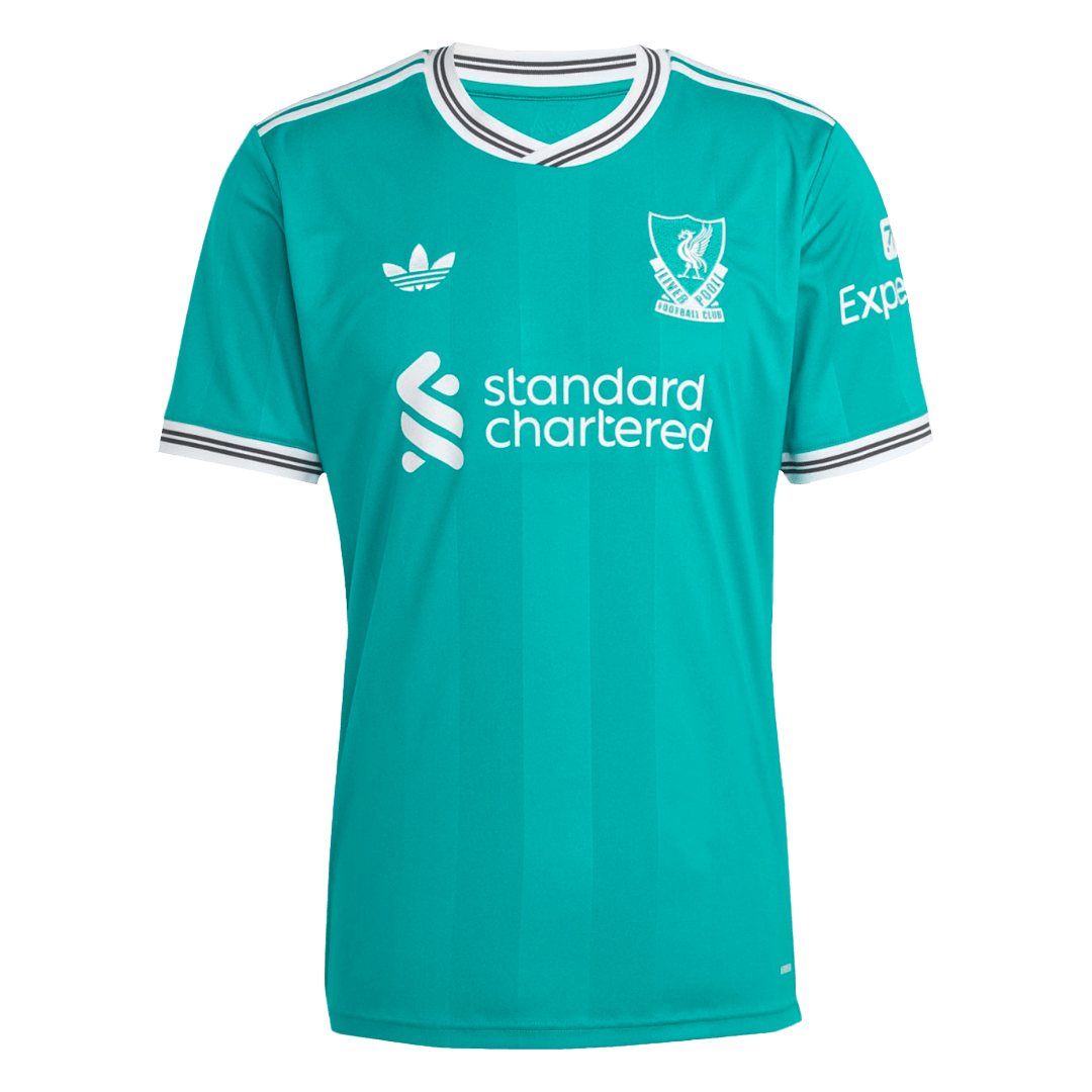 ISAK #9 Liverpool Mens Third Away Soccer Jersey 2025/26 Green