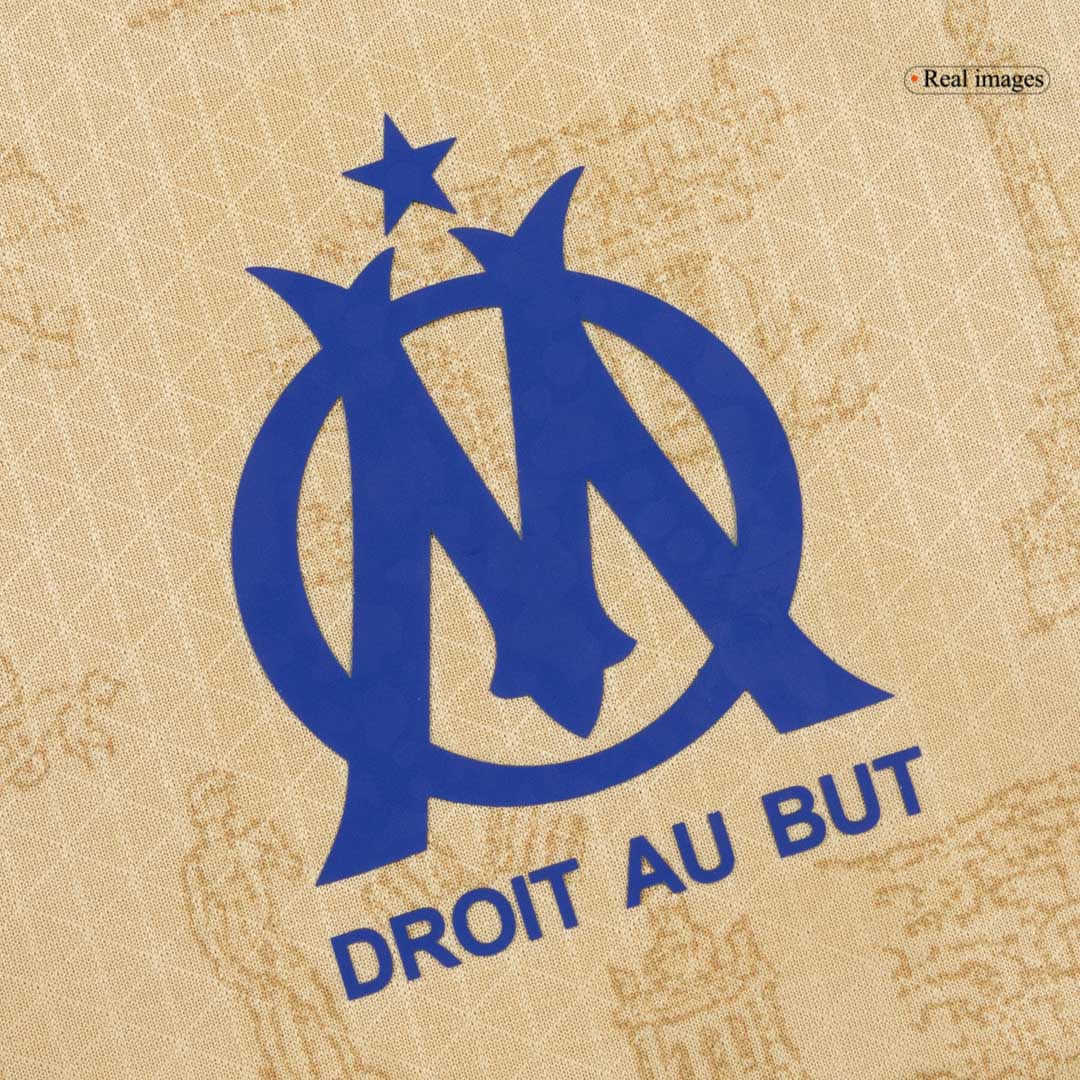 Marseille Mens Fourth Away Soccer Jersey 2025/26 Yellow - Player Version