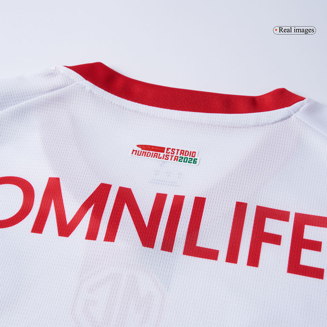 Chivas Mens Away Soccer Jersey 2025/26 White