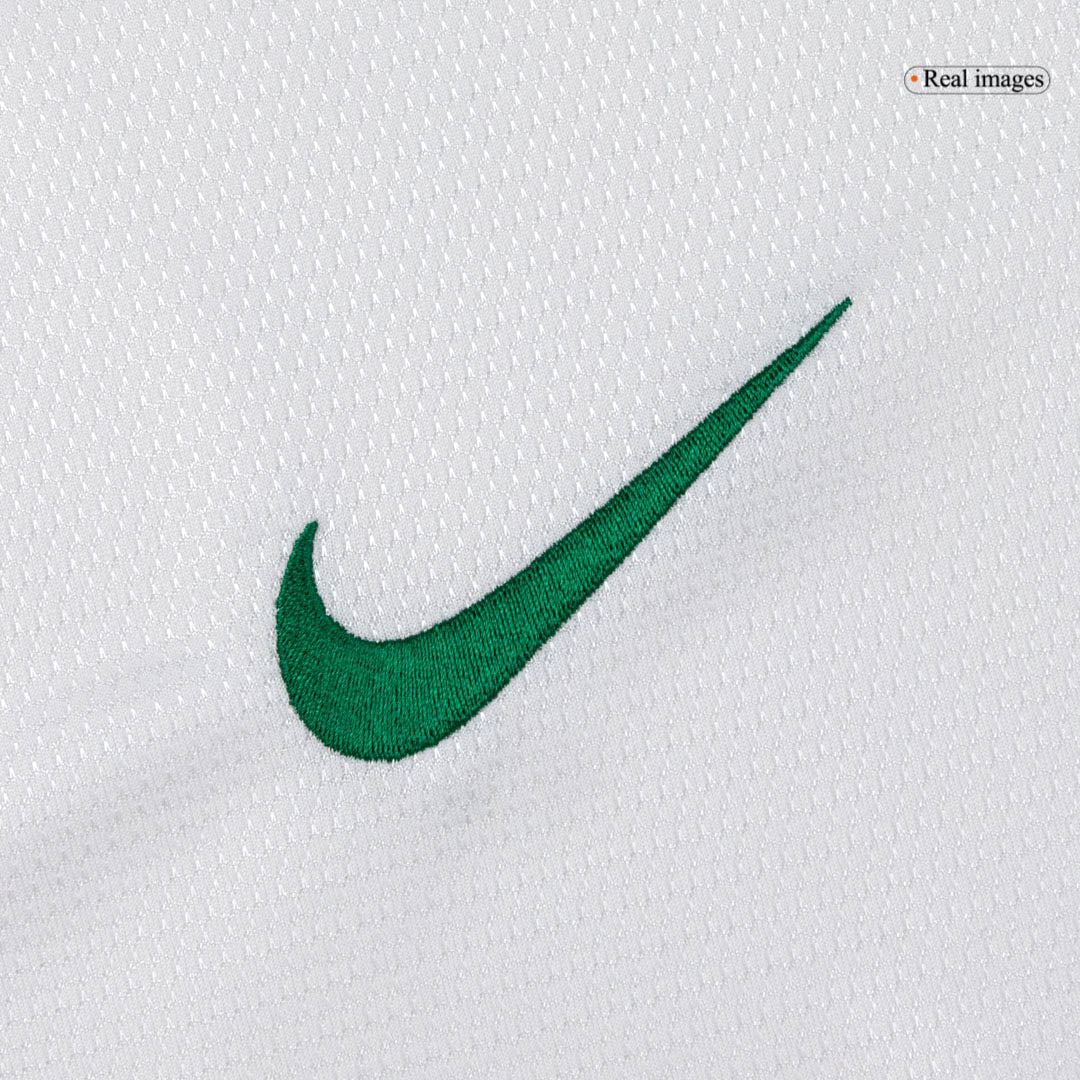 Retro Portugal Mens Away Soccer Jersey 2012 White