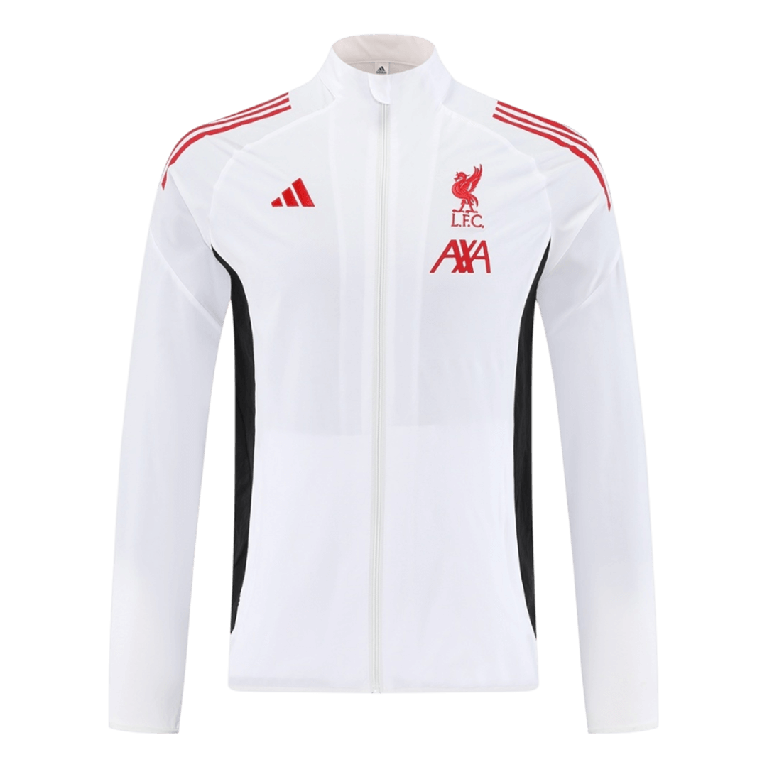 Liverpool Mens Windbreaker Jacket 2025/26 White