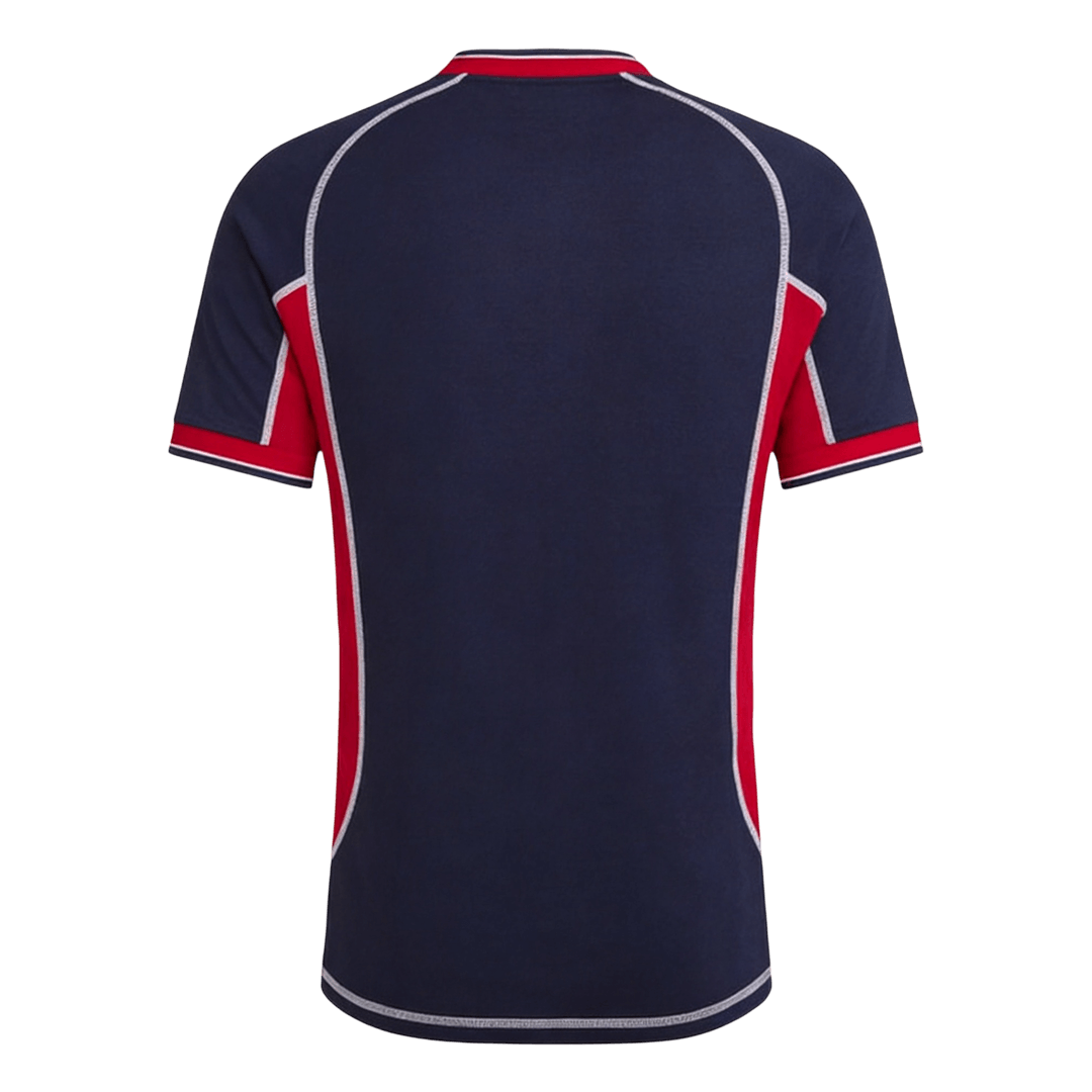 Retro Manchester United Mens Third Soccer Jersey 2000/01 Navy