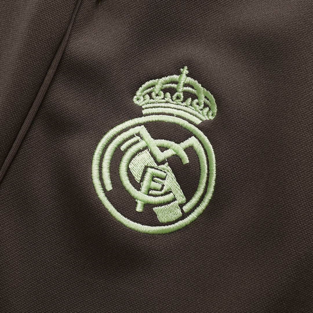 Real Madrid Kids Training Tracksuit Kit 2025/26 Green