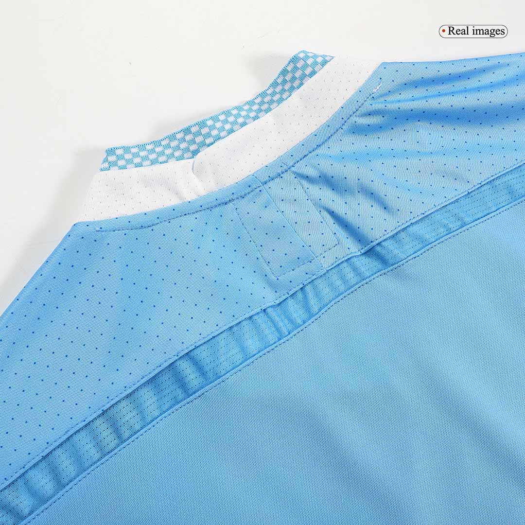 Retro Manchester City Mens Home Soccer Jersey 2011/12 Blue