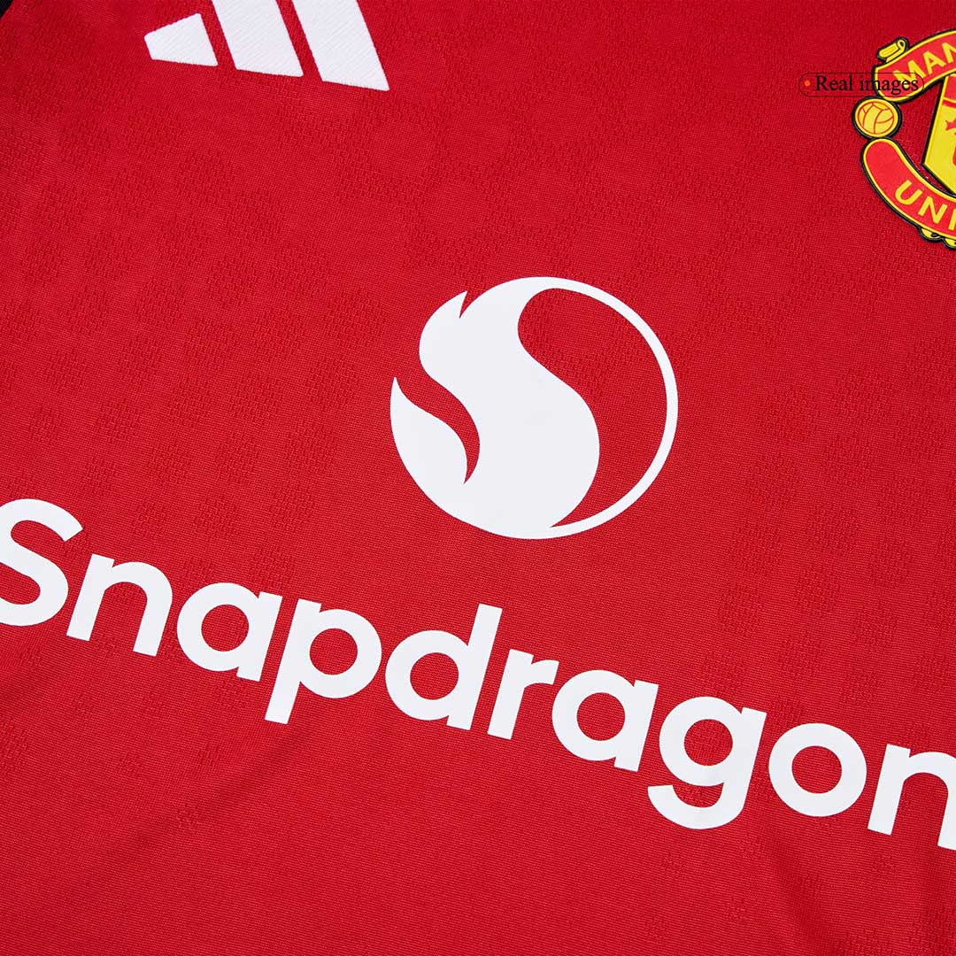 ŠEŠKO #30 Manchester United Mens Home Soccer Jersey 2025/26 Red - Player Version