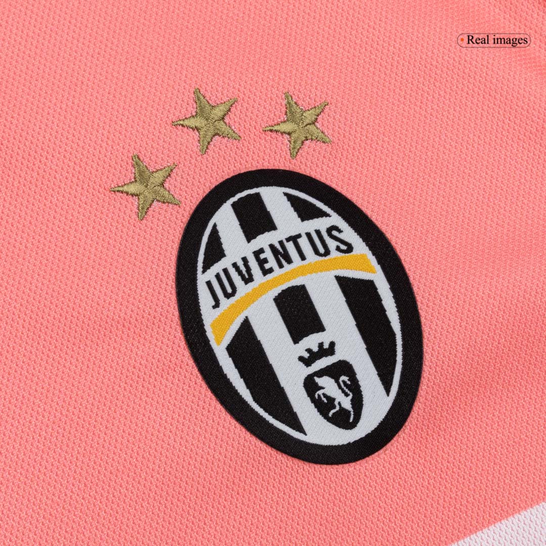 Retro Juventus Mens Away Soccer Jersey 2015/16 Pink