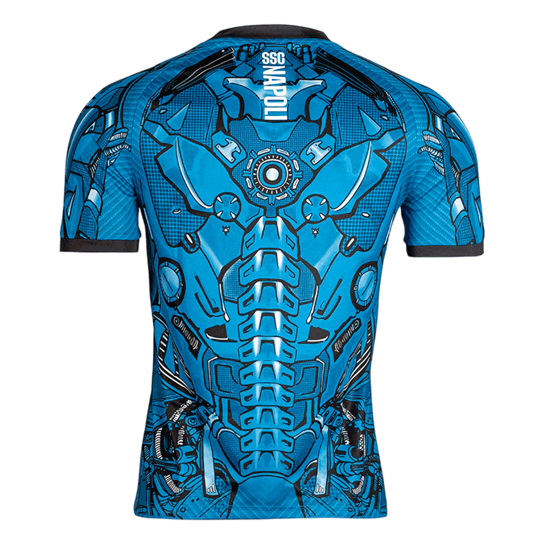 Napoli Mens Pre-Match Soccer Jersey 2025/26 Blue