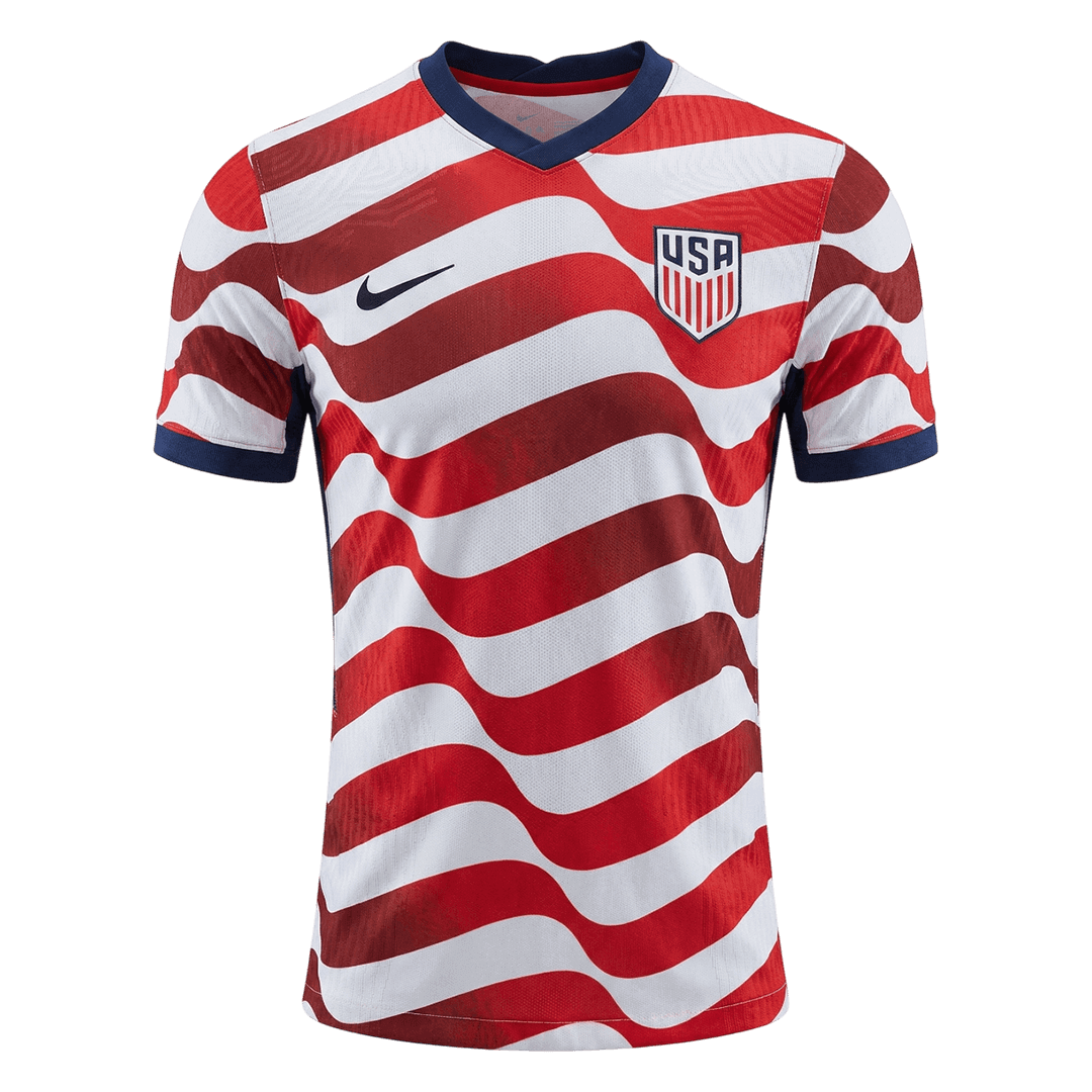 USA Mens Home Soccer Jersey World Cup 2026 Red&White - Player Version
