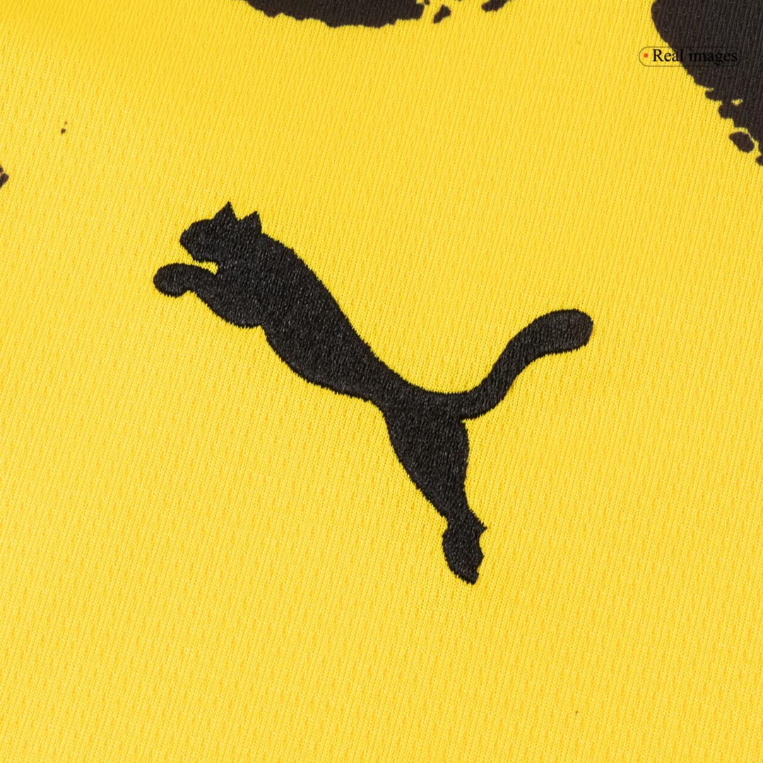 Borussia Dortmund Mens Home Soccer Jersey World Cup KidSuper 2025/26 Yellow