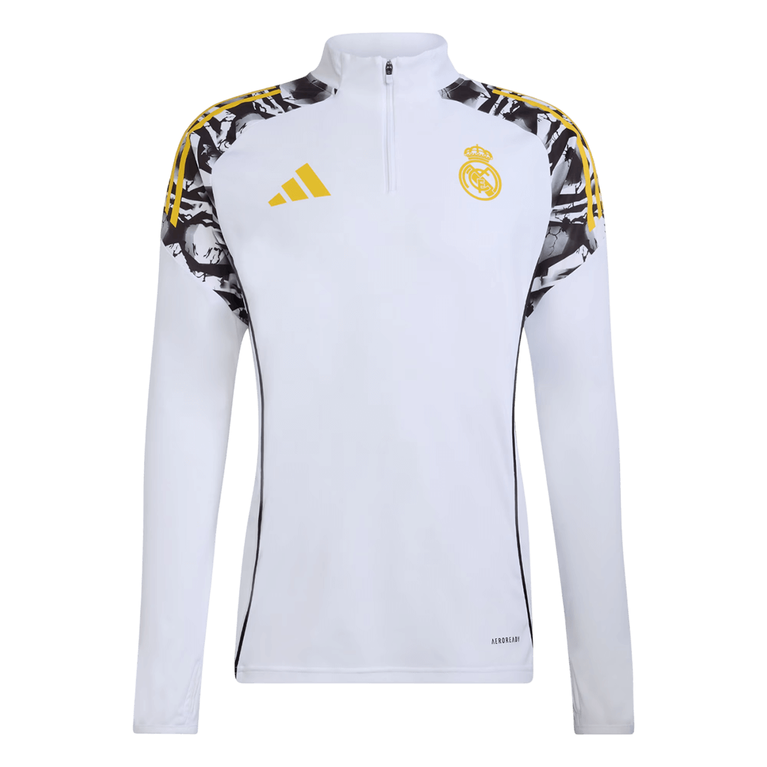 Real Madrid Kids Training Tracksuit Kit 2025/26 White