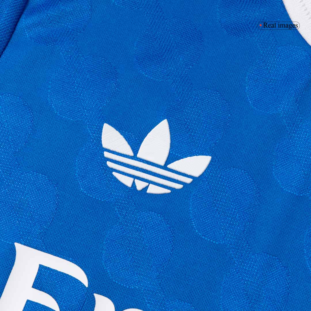 TCHOUAMENI #14 Real Madrid Mens Third Away Soccer Jersey 2025/26 Blue - Player Version