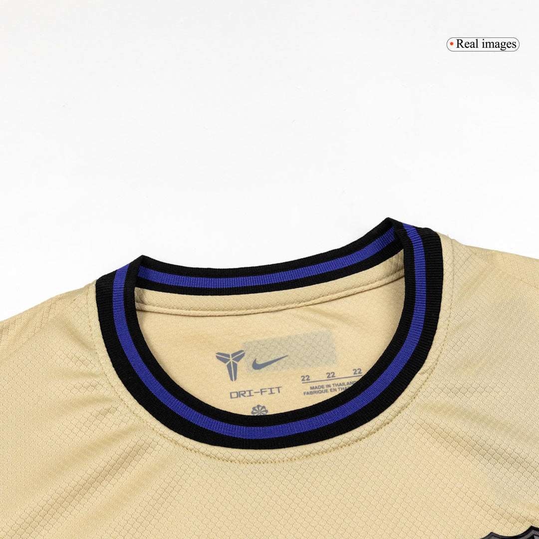 Barcelona Kids Away Soccer Kit 2025/26 Yellow
