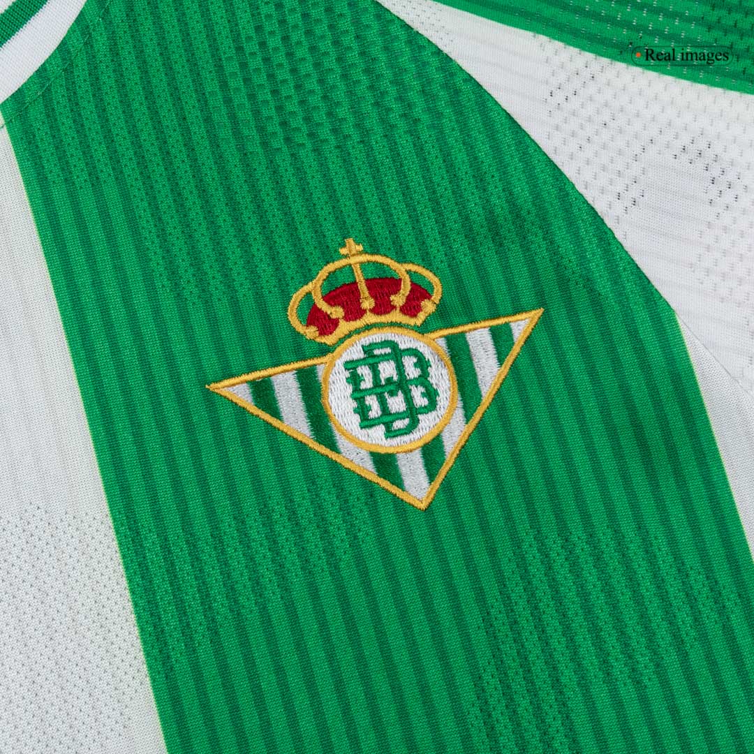 Real Betis Mens Home Soccer Jersey 2025/26 Green&White